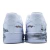 Nike Air Force 1 Bleach Keert Terug Slijtvast En Lichtgewicht Lage top Skateboard Schoenen Unisex Wit CW2288-111(Team779-)