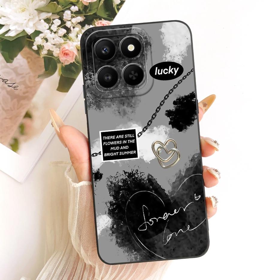 Etui For Honor 400 Smart 5G LGN-NX1 Urocze Śmieszne Kreskówkowe Pokrowiec Odporne na Wstrząsy Etui na Telefon Dla Honor X7d 4G HonorX7d 5G Miękkie Pokrowce Torby