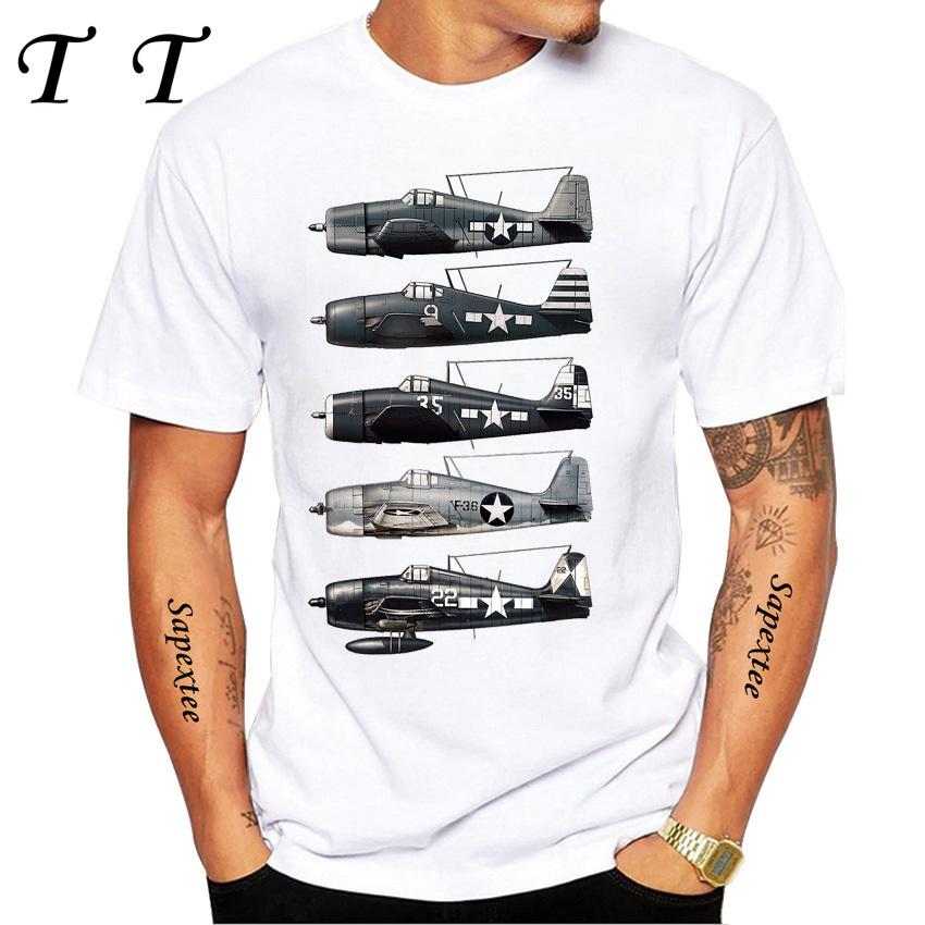 North American P-51 Mustang World War II Fighter Aircraft Print T-Shirt New Men Short Sleeve Vintage Casual Top Hip Hop Boy Tees