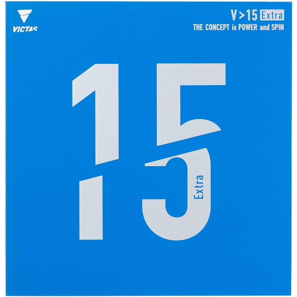 Victas V 15 Extra Table Tennis Rubber High Energy Tension Attack Blue 2.0 mm