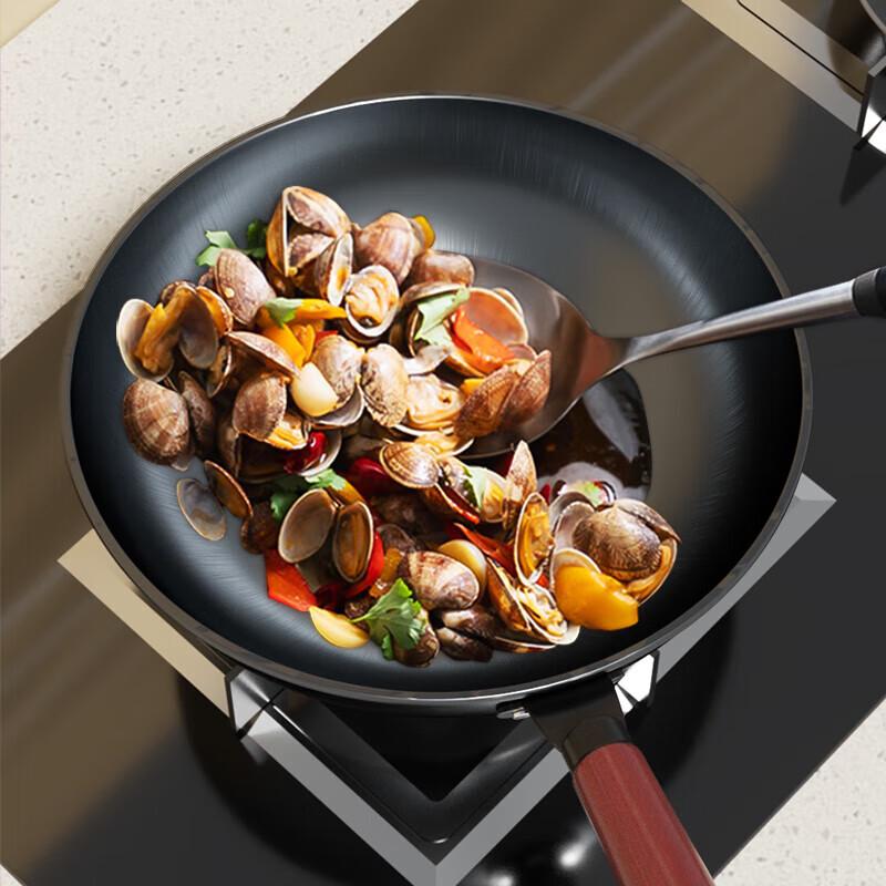 Meiling Classic Non-Rust Stainless Steel Wok