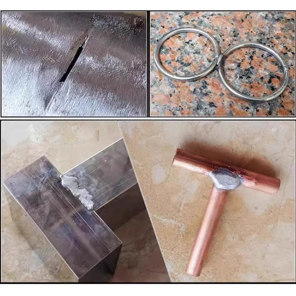 3/6/9 Stück Metall Universal Niedrigtemperatur Easy Melt Schweißstäbe Easy Melt Aluminium Schweißstäbe Mehrzweck Kupfer