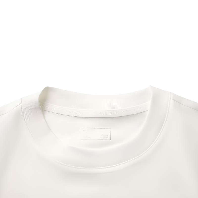Li-Ning Summer Unisex Printed Round Neck Short Sleeve Casual Comfortable Breathable Skin-Friendly Lightweight Versatile Fashion T-Shirt AHSV586-1