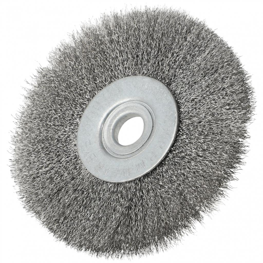 Premium Wire Wheel Brush for Angle Grinder 4 5In Flat Crimped High Performance