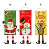 Christmas Window Sign Christmas Window Polyester Decorative for Shop Bar Hotel