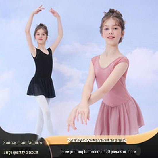 Toddler Girls' Long Sleeve Fleece Dance Leotard for Winter Practice and Exams