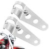 Scheinwerferhalterung Halterung - 28mm-36mm Gabelrohr Scheinwerferhalterung - 2 Befestigungsklammern für Motorrad, Motorrad, Roller