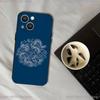 Luxury Dragon Totem Phone Case For iPhone 17,16,15,14,13,12,11,Pro,XS,Max,XR,Plus,E,SE4,Mini Black Soft Cover