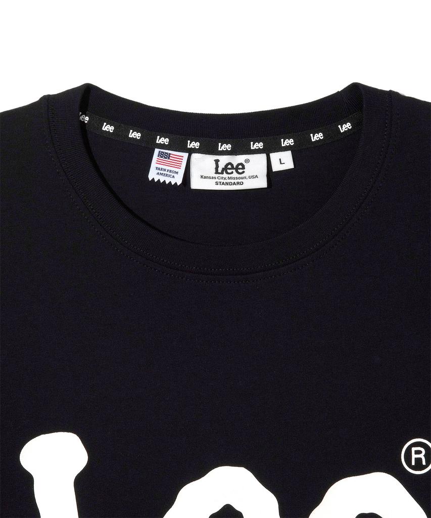LEE Big Twitch Logo T-Shirt Black