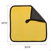 2 Pieces Double Sided Microfiber Car Drying Towel Quick Absorbent Soft Thick Cleaning Cloth