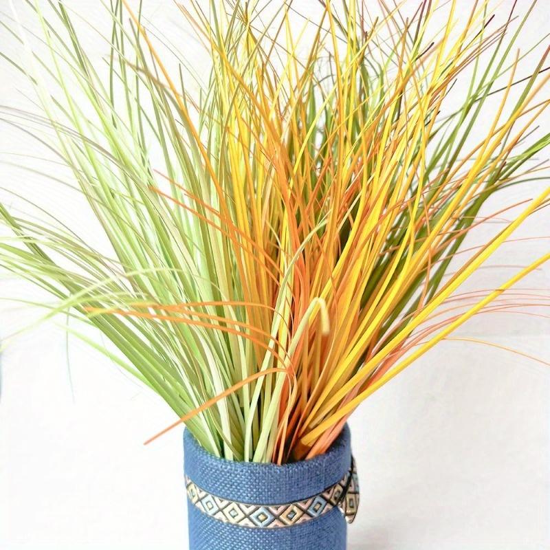 10pcs Artificial Onion Grass Fake Greenery for DIY Wedding Venue Home Decor Potted Ornament Fake Plant Garden Decoration