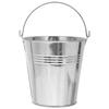 Petit seau en étain 8 oz Seau à glace Seau à frites Seau de stockage alimentaire Récipient à biscuits pour snacks Seau multifonctionnel Bar KTV