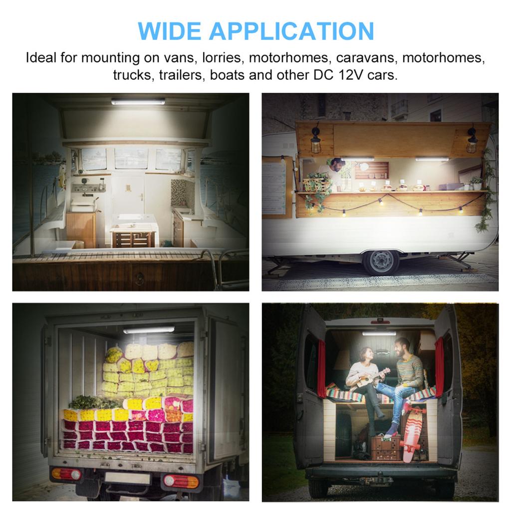 FBA DC12V Car LED Interior Lights,RV Lights (two Piece)