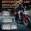 Motorrad Scheinwerfer 8/12/16 LED Fahrlicht Wasserdicht Zusatzscheinwerfer Roller Externer Scheinwerfer Nebelscheinwerfer Zubehör