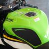 LEDISHUN Traction Pad Tank Kit for Kawasaki ZX-6R (2024) 8BL-ZX636J (Green)