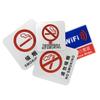Acrylic Smoking Area Safety Sign