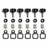 Hardtop Quick Removal Thumb Screw D-Rings Kit for Jeep Wrangler CJ YJ TJ JK JKU