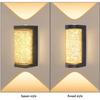 New Modern Outdoor Wall Lamp Crystal  Bedside Lighting Porch Light Waterproof Wall Sconce  Doorway Garden Patio Decoratio
