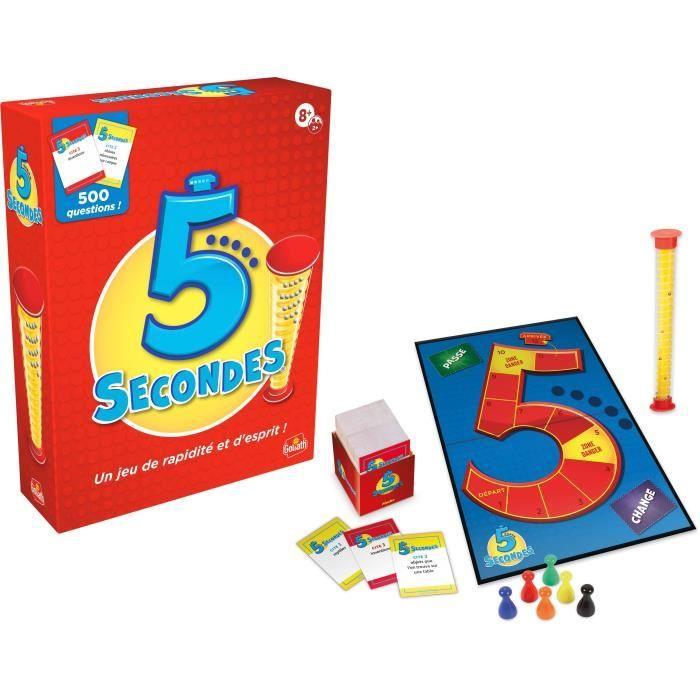 5 secondes - Jeu d'ambiance et de rapidité - GOLIATH - Dès 8 ans