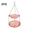 Venkovní závěsná vana pro ptáky Vana Kolibřík Vanička Duel Layer Miska na krmení pro divoké ptáky pro zahradu dvorek na terasu