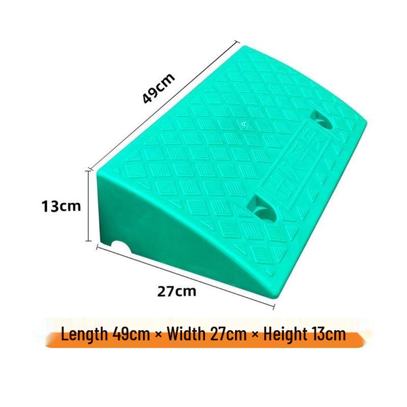 Non-Slip Plastic Curb Ramp for Cars and Stairs