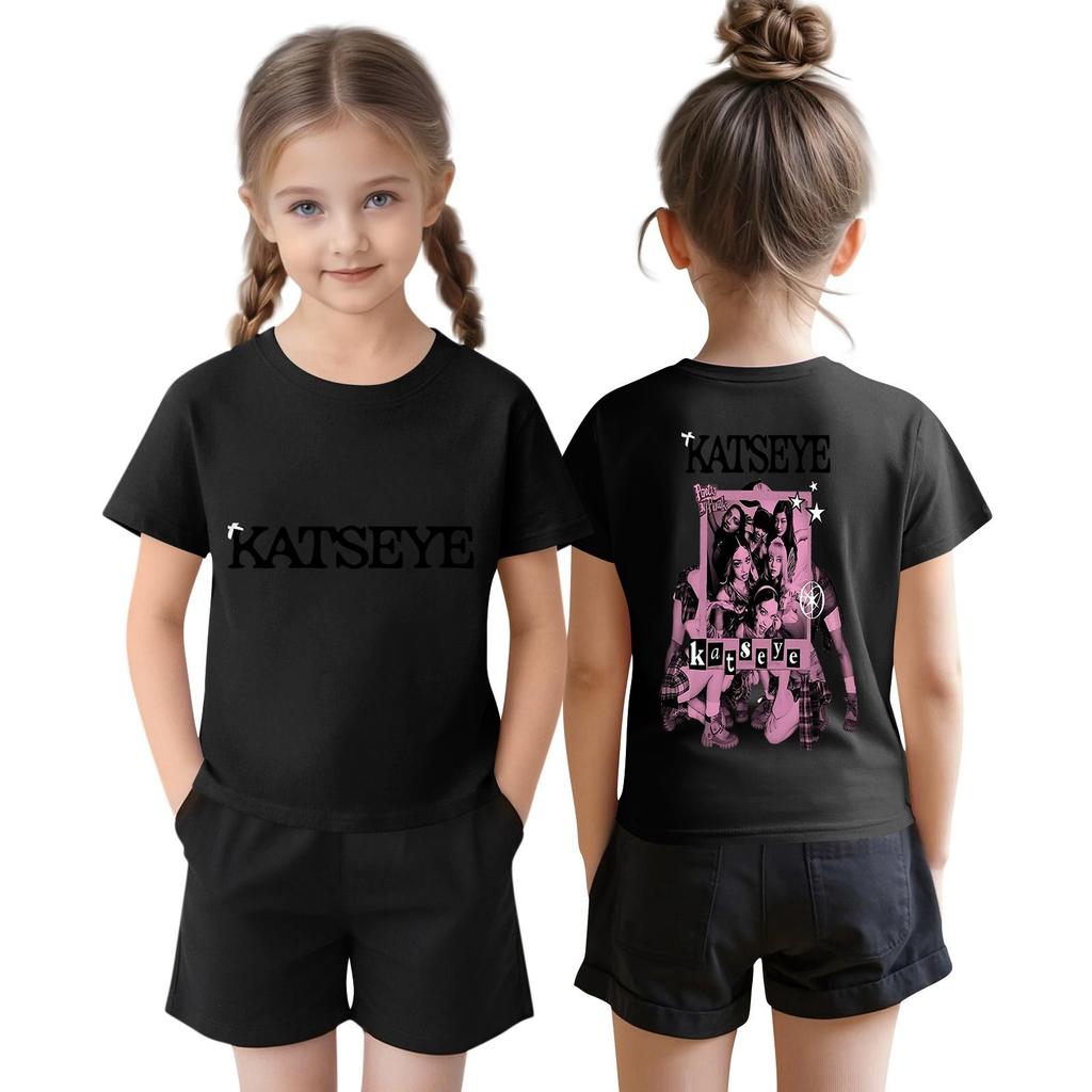 Kids Short Sleeve Fashion T-Shirt Korean for Boys and Girls