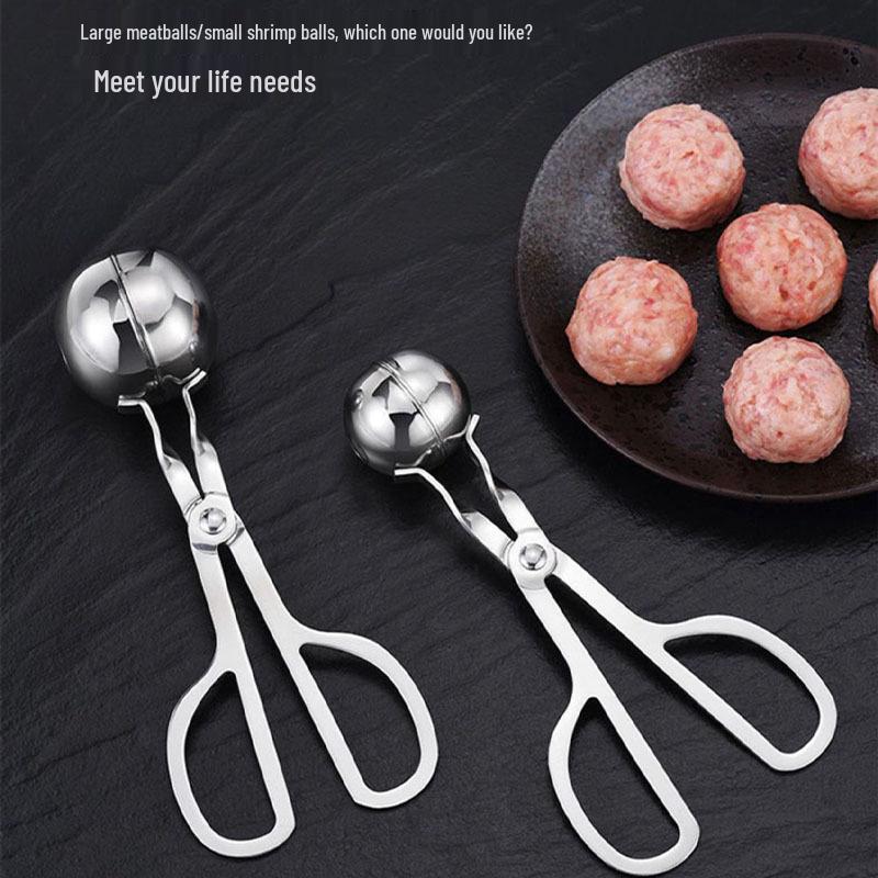 Edelstahl-Schnell-Fleischbällchen-Werkzeug - Einfach zu bedienende Klemme