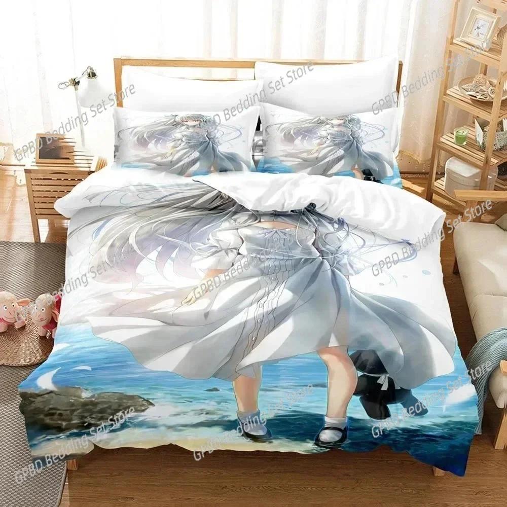 Comforter 3D Printed Yosuga No Sora Kasugano Bedding Set Bedroom Soft Modern S Comefortable
