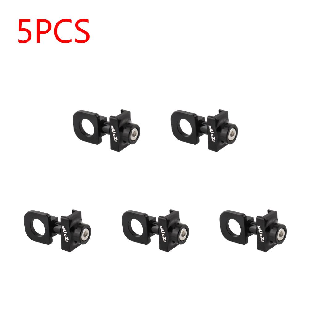 1-10pcs Single Speed Bicycle Chain Tensioner Adjuster Aluminum Alloy Bicycle Chain Fastener Fixed Bike Bolt Screw Accessories