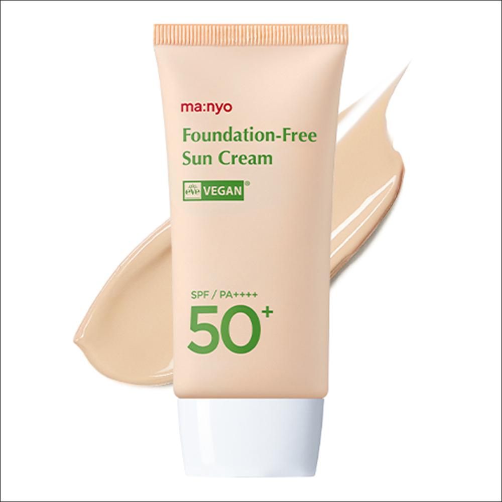 

[Manyo Factory] Foundation-Free Sun Cream SPF50+ PA++++ - Natural Tone-Up & Smooth Skin Texture, 50ml | Olive s K-beauty 50ml, 1EA