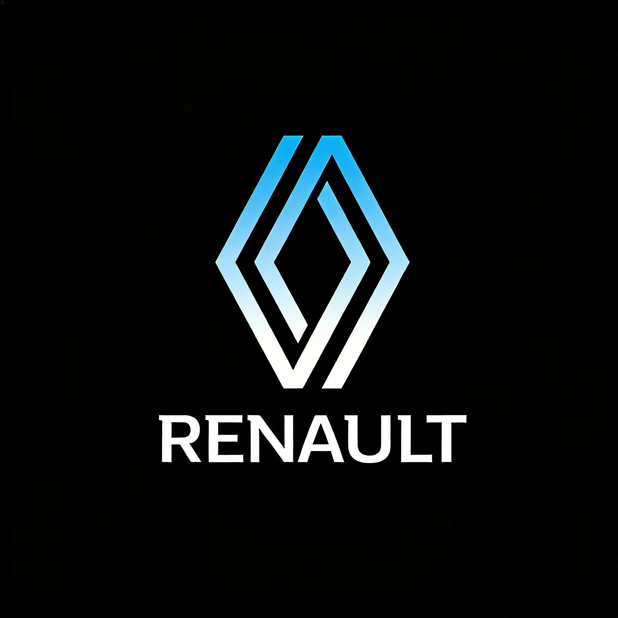 

Suitable for Renault Megane / Koleos / Laguna / Talisman / Latitude, New Style 2-Pack Car Welcome Light Door Projector Logo Ligh