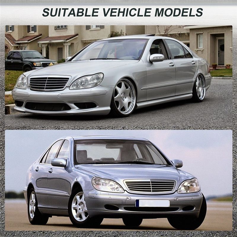 AA92-1Pair Car Air Duct Intake Hose For Mercedes Benz W215 W220 S430 S55 AMG CL500 CLA250 GLA45 A1130941182 A1130941282