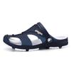 2024 Summer Men Slippers Clogs Slip-On Garden Shoes Breathable Man Sandals Plus Size Male Beach Shoes Flip Flops Quick Dry