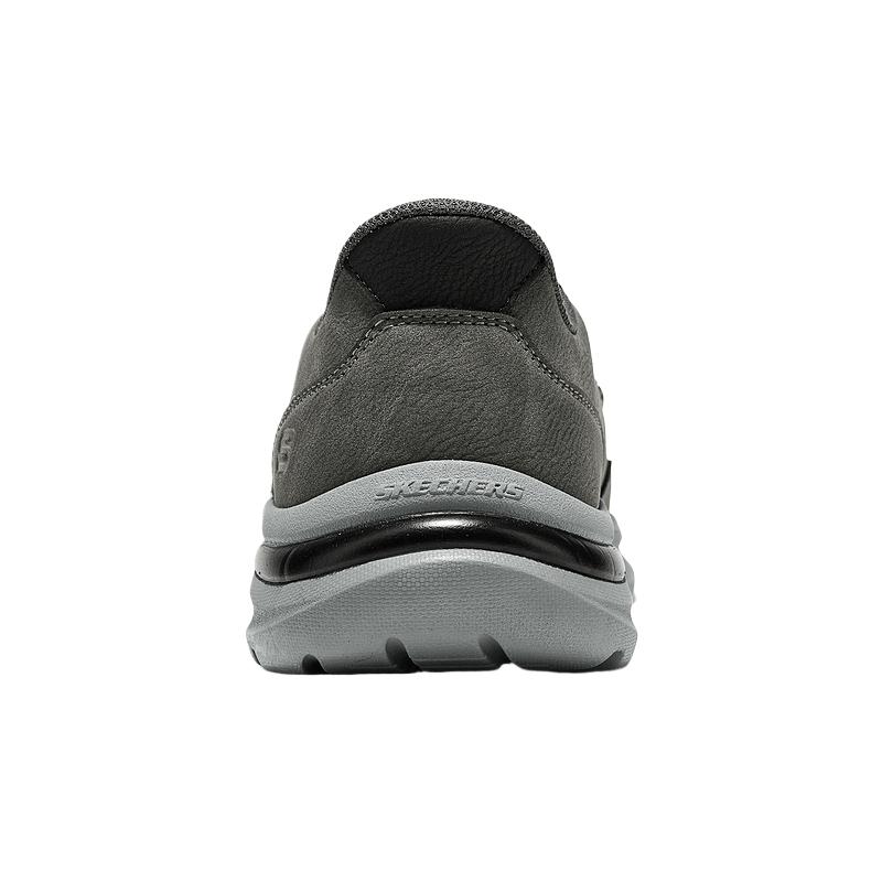 Skechers USA Men Low Top Casual Shoes Solid Classic Comfortable Synthetic Leather 205917-CHAR