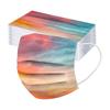 Children's Disposable Tie-dye Starry-sky Printed Mask Disposable Face Mask Ear Loop Mask 50PCS
