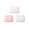 Balabala Girls' Cotton Boxer Briefs 3-Pack