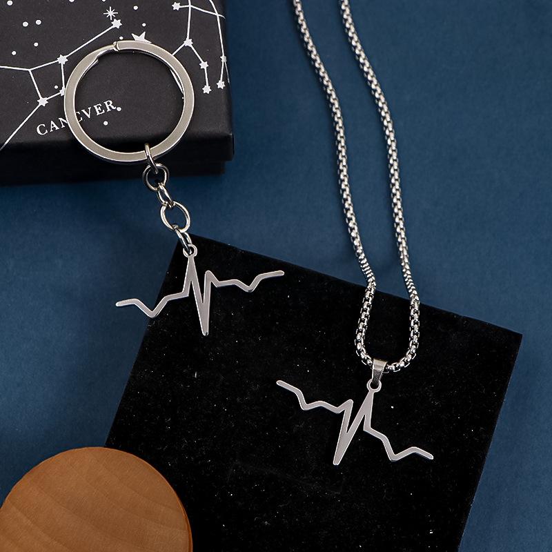 Dopamine Molecule Necklace: Trendy Irregular Style for Women