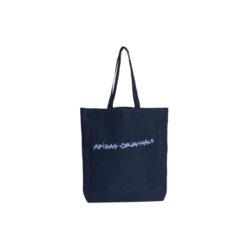 Adidas Polyester Tote Bag, Shopping Bag, Handbag, Shoulder Bag Regular Unisex Blue Adidas H34655