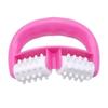 Plastic Handle 2 Wheels Muscle Massage Roller Massager Cellulite Roller