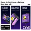 PALO For DJI Action 6/5/4/For DJI Osmo 360 Replacement Battery for DJI Osmo Action 4/3 Camera Battery Accessories