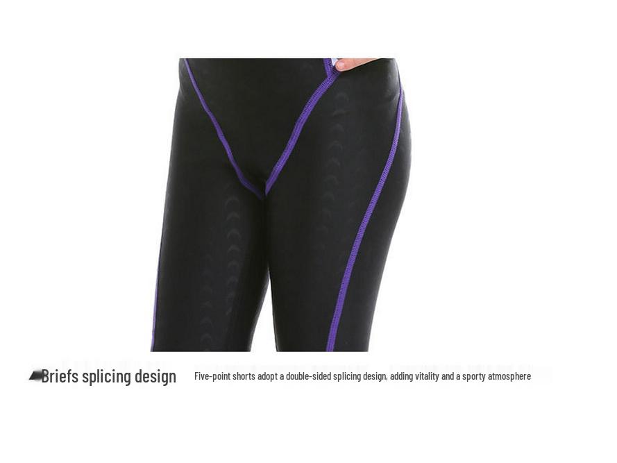 Girls' Cute One-Piece Swimsuit for Swim Training