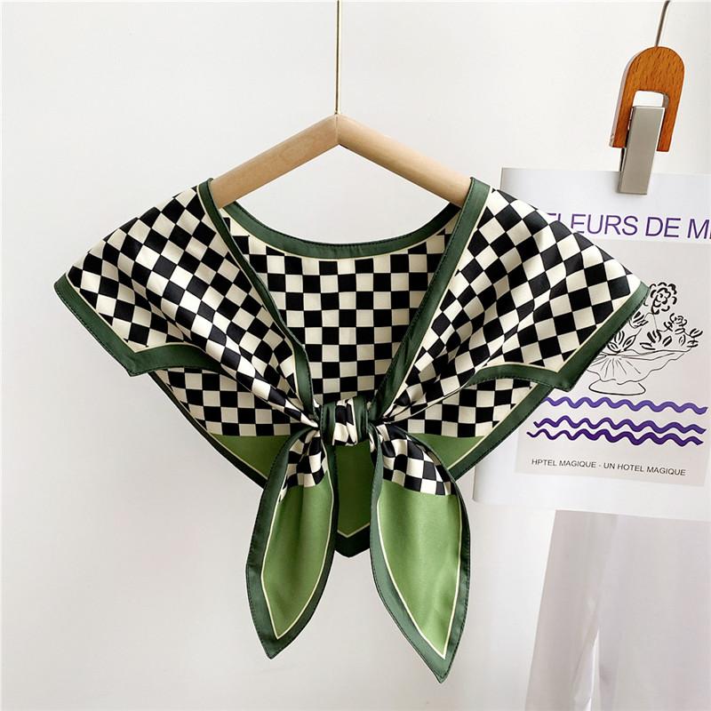 Triangle Over Shawls Scarves Shirt T-shirt Shoulder Fake CollarsVest  Scarf Sleeveless Jacket Shawls Detachable Collar for Women