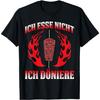 Herren Ich Esse Nicht Ich Döniere Kebab Liebhaber Döner Spieß T-Shirt