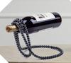 Stylish Floating Wine Mount Modern Pearls Wine Display Holder and Storage Stand X3UC