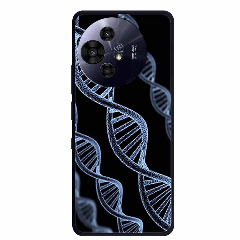 Pro pouzdro na telefon TCL 50 Pro NxtPaper Černé silikonové měkké TPU pouzdro Pro TCL 50 Pro NxtPaper 5G Zadní kryt Pouzdro 6.8" Coque Odolné proti nárazům
