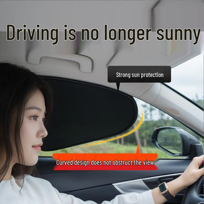 Magnetic SUV Sunshade Car Window Curtain for Baby Protection and Privacy