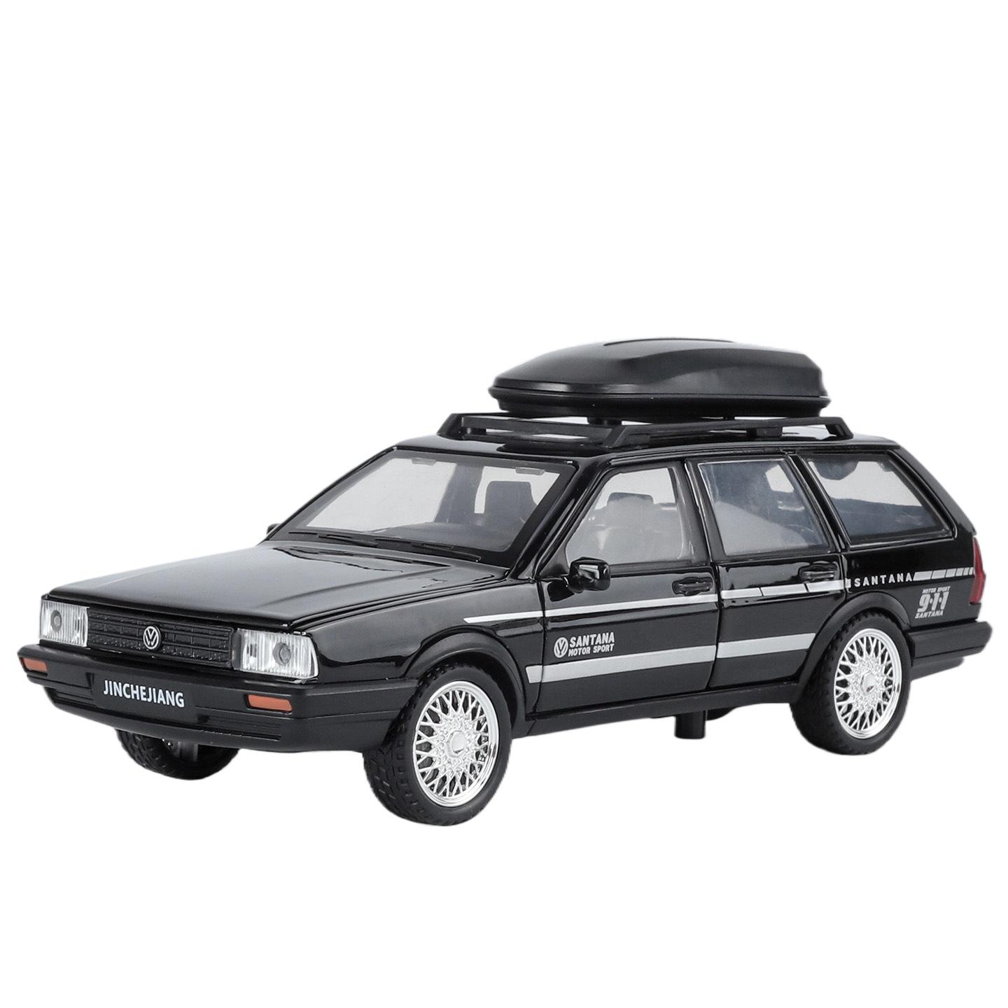 

Масштабная модель автомобиля Volkswagen Santana 1:32, Крутые звуковые и световые эффекты, Сильный инерционный механизм, Изысканные настольные украшения, Рождественские подарки