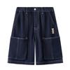PawinPaw Boy's Loose-fit Denim Capri Jeans