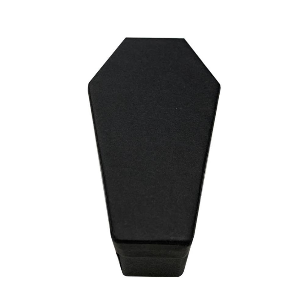 Compact Coffin Ring Box Spooky Jewelry Holder Portable Jewelry Case Jewelry Display