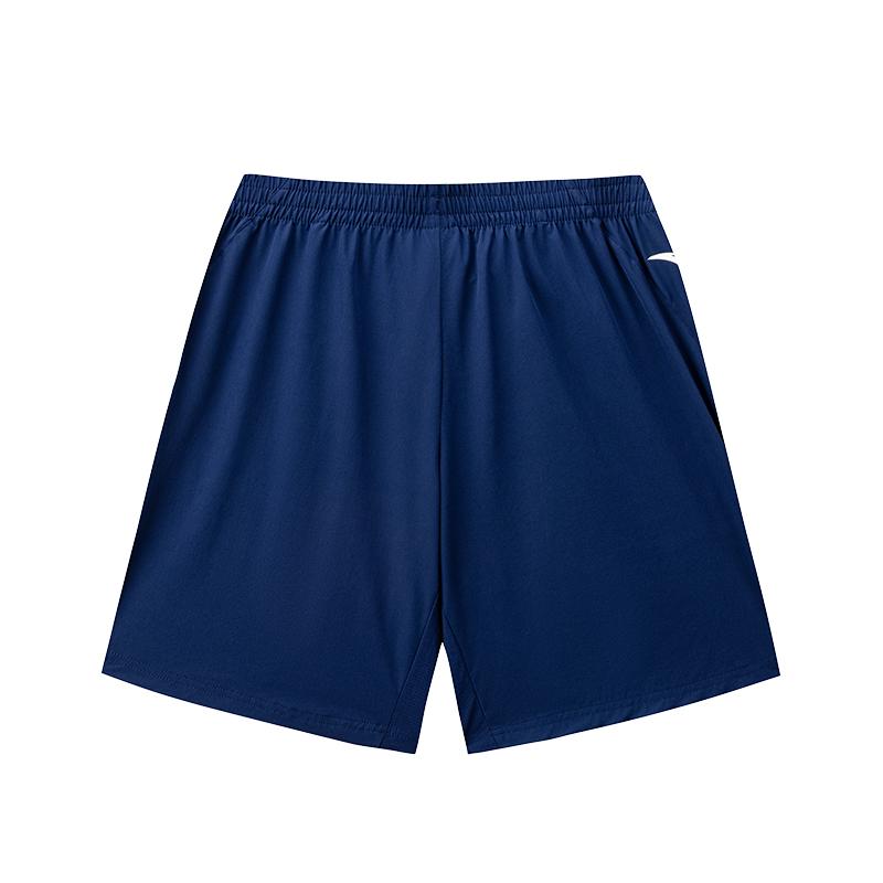 Anta Basketball Culture Woven Sports Shorts Ice Feel Five-Point Pants Men shorts Deep-Navy-Blue 952621311-2